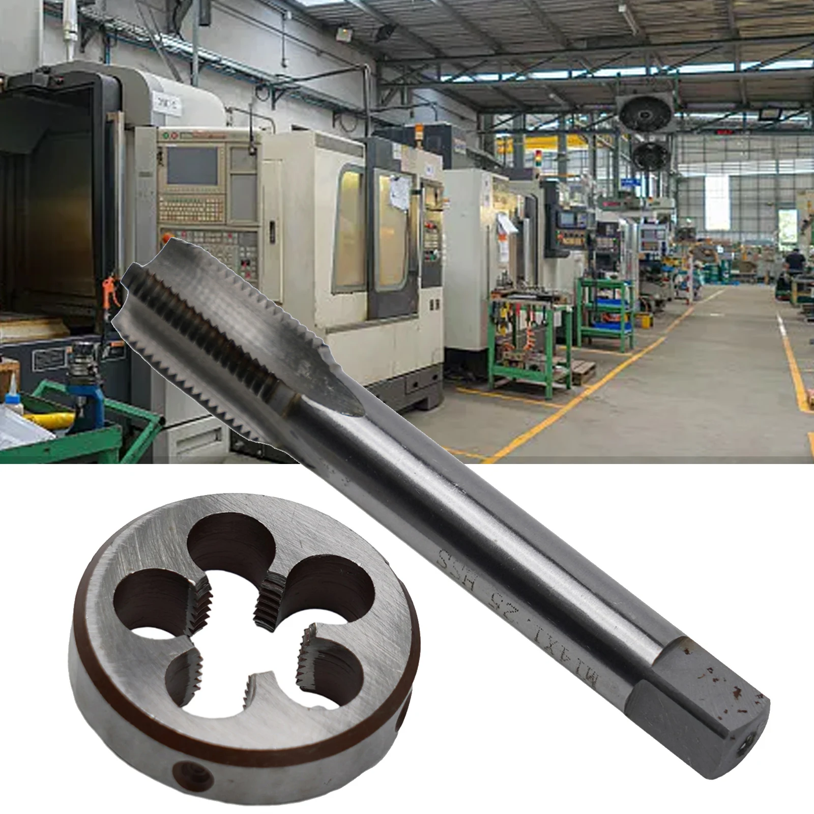 1set Left Hand Tap And Die 14mm X 1.25 LH Fine Thread Round Die Tap M14 X 1.25 For Unalloyed Low Alloyed Steel Zinc Alloy
1set Left Hand Tap And Die 14mm X 1.25 LH Fine Thread Round Die Tap M14 X 1.25 For Unalloyed Low Alloyed Steel Zinc Alloy