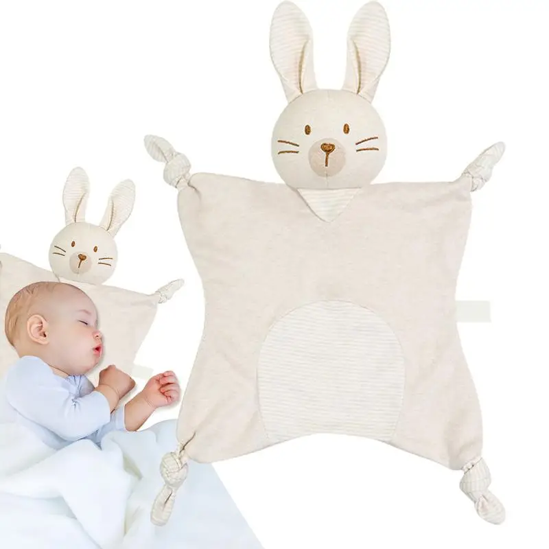 

Soother Lovey Toddler Lovey Soother With Animal Shape Sound Making Lovey Soft Nursery Blanket For Crib Bedroom Children's Room