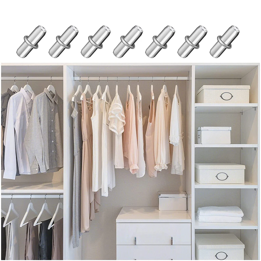 Bracket Shelf Support Pegs Sturdy 50pcs Plated Pins 5x16mm Durable For Cabinet Furniture Closet Iron High Quality
Bracket Shelf Support Pegs Sturdy 50pcs Plated Pins 5x16mm Durable For Cabinet Furniture Closet Iron High Quality