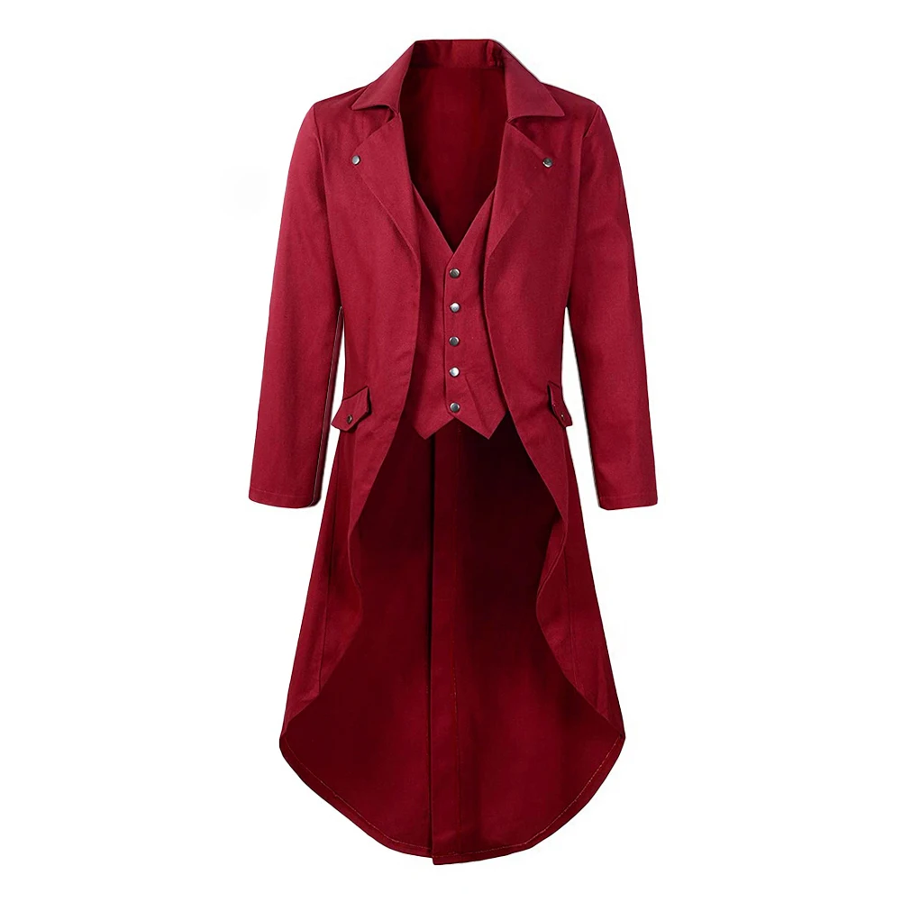 Medieval Coat Tailcoat Victorian Winter Collared Gentleman Gothic Long Sleeve Renaissance Spring New Polyester
Medieval Coat Tailcoat Victorian Winter Collared Gentleman Gothic Long Sleeve Renaissance Spring New Polyester