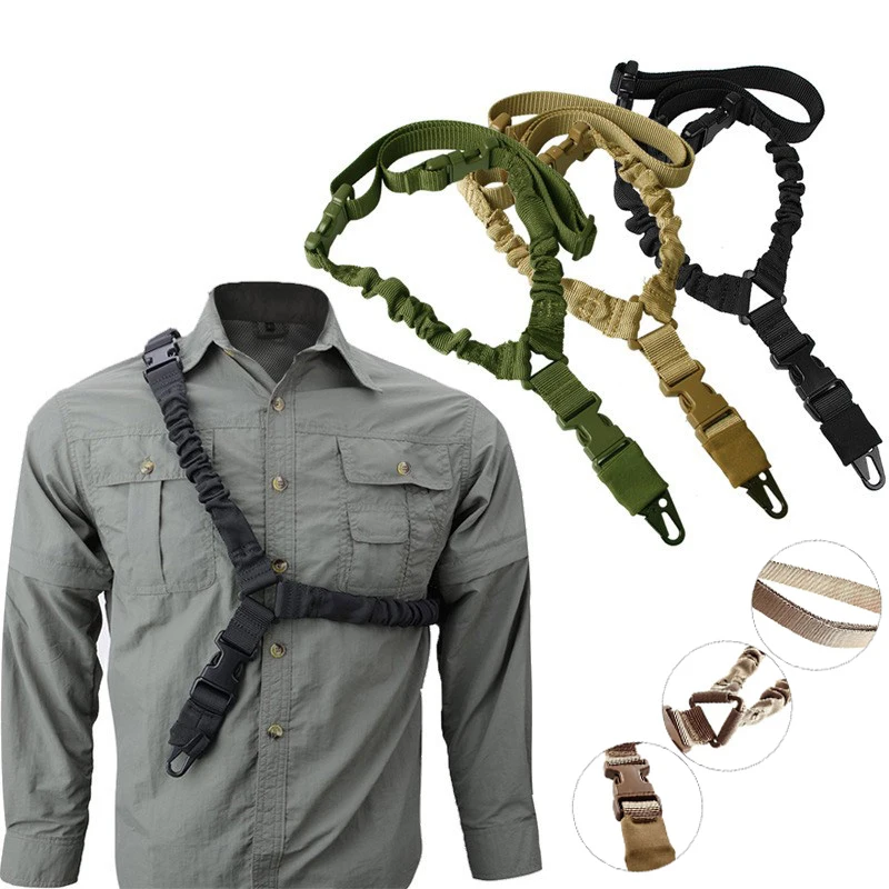 Tactical Shooting Belt Sling Shoulder Strap Harness Rifle Strap Hunting Accessories With Metal Buckle Tactical Equipment
Tactical Shooting Belt Sling Shoulder Strap Harness Rifle Strap Hunting Accessories With Metal Buckle Tactical Equipment