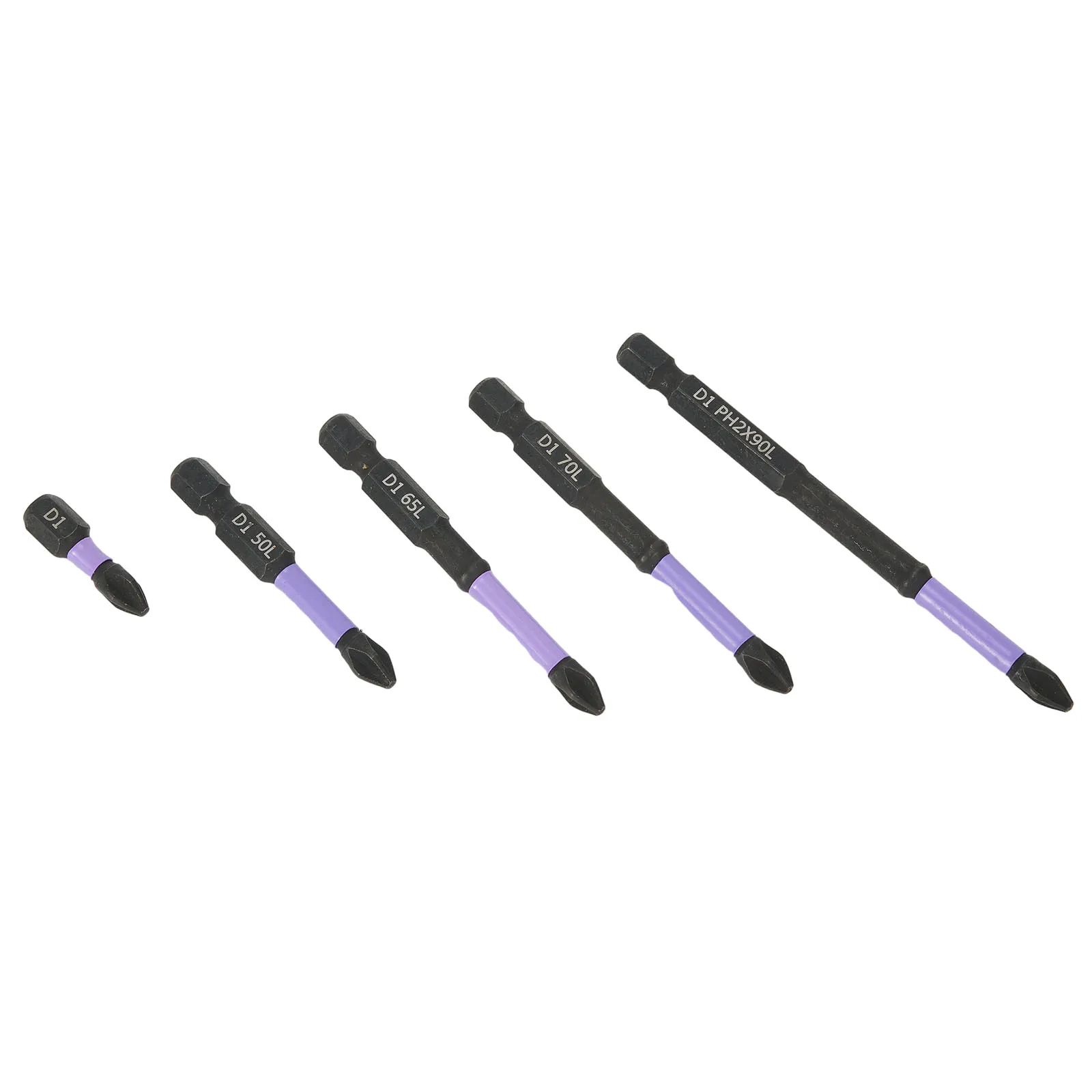 Screwdriver Batch Head Alloy Steel Black Drill Bit 5PCS Equipment Magnetic Non-slip PH2 Parts Replacement Spare
Screwdriver Batch Head Alloy Steel Black Drill Bit 5PCS Equipment Magnetic Non-slip PH2 Parts Replacement Spare