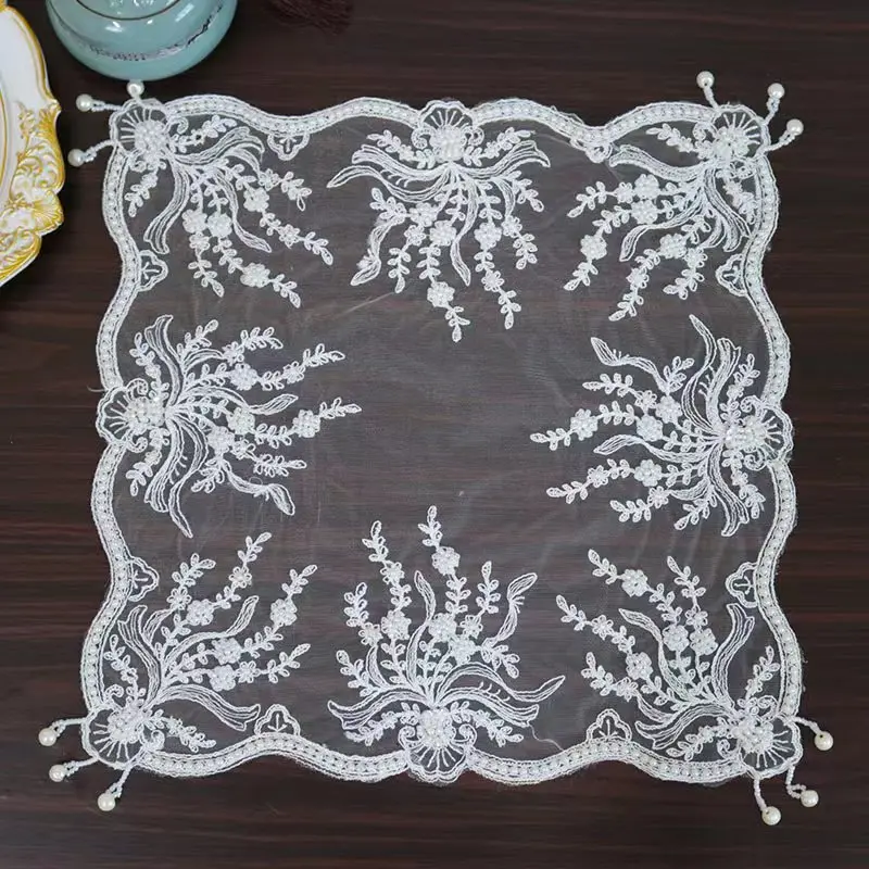 HOT beads flower Embroidery table cloth cover kitchen Christmas wedding tablecloth dining party Table decoration and accessories
HOT beads flower Embroidery table cloth cover kitchen Christmas wedding tablecloth dining party Table decoration and accessories