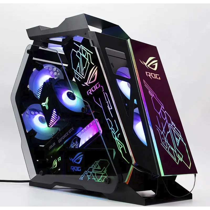 2023 New Design Gaming Pc Cabinet Matx Computer Case Full Tower Cabinet For Mini Pc Case Acrylic Transparent Cases
2023 New Design Gaming Pc Cabinet Matx Computer Case Full Tower Cabinet For Mini Pc Case Acrylic Transparent Cases