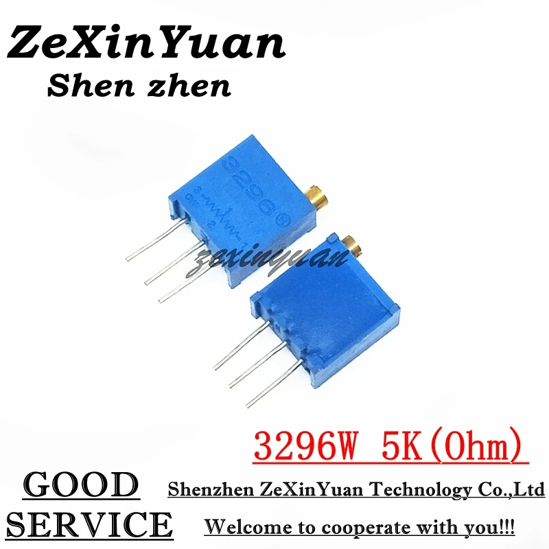 20pcs 3296W-1-502LF 3296W 502 5k ohm Top regulation Multiturn Trimmer Potentiometer High Precision Variable Resistor
20pcs 3296W-1-502LF 3296W 502 5k ohm Top regulation Multiturn Trimmer Potentiometer High Precision Variable Resistor