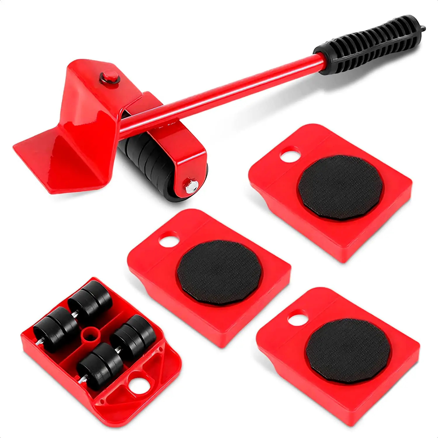 5Pcs Set Professional Furniture Mover Set Furniture Mover Tool Transport Lifter Heavy Stuffs Moving Wheel Roller Bar Hand Tools
5Pcs Set Professional Furniture Mover Set Furniture Mover Tool Transport Lifter Heavy Stuffs Moving Wheel Roller Bar Hand Tools
