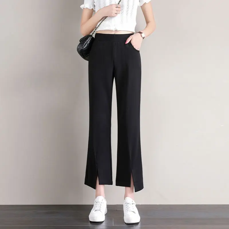 2023 New Korean Fashion Summer Pants Women Loose Casual Sports Chic Neat Aesthetic Sweet Elegant Fashion Grace Gentle Trousers
2023 New Korean Fashion Summer Pants Women Loose Casual Sports Chic Neat Aesthetic Sweet Elegant Fashion Grace Gentle Trousers