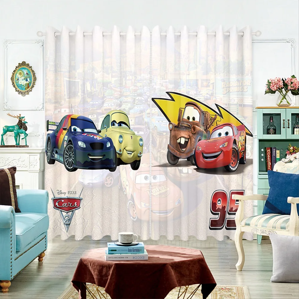 Disney Lightning McQueen Car Curtain Boy Room Bedroom Early Education Center Blackout Window Drapes Cartoon Home Textiles
Disney Lightning McQueen Car Curtain Boy Room Bedroom Early Education Center Blackout Window Drapes Cartoon Home Textiles