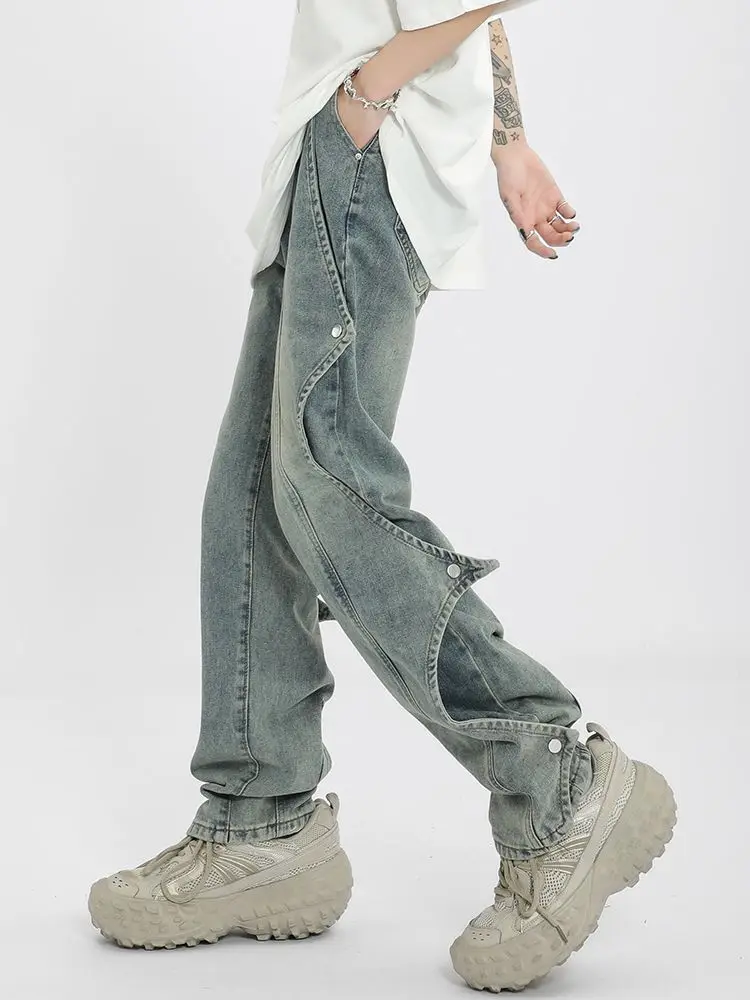 American High Street Bat Design Jeans Punk Hip-hop Pants Trend Loose Versatile Jeans Men Clothing Y2k Men’s Jeans Trousers New
American High Street Bat Design Jeans Punk Hip-hop Pants Trend Loose Versatile Jeans Men Clothing Y2k Men’s Jeans Trousers New