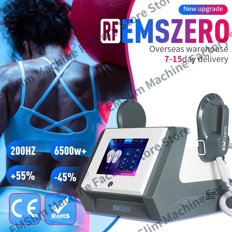 

Hot Sale EMSZERO Body Slimming Machine Dls emszero 6500W Fat Removal Building Muscle High Intensity NEO Machine