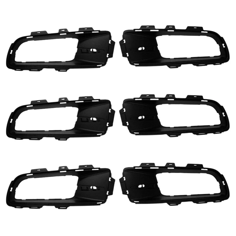 3X Car Front Bumper Fog Light Grill Fog Light Vent Grille Intake Cover 51117172450 51117172449 For BMW X5 E70 2007-2009
3X Car Front Bumper Fog Light Grill Fog Light Vent Grille Intake Cover 51117172450 51117172449 For BMW X5 E70 2007-2009