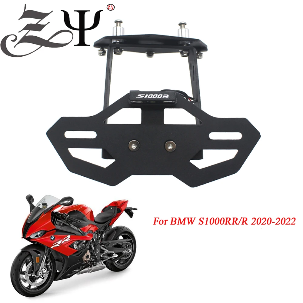 

Motorcycle Tail Tidy Fender Eliminator Kit License Plate Holder Bracket For BMW S1000RR M1000RR S1000R S 1000 RR 2021 2022