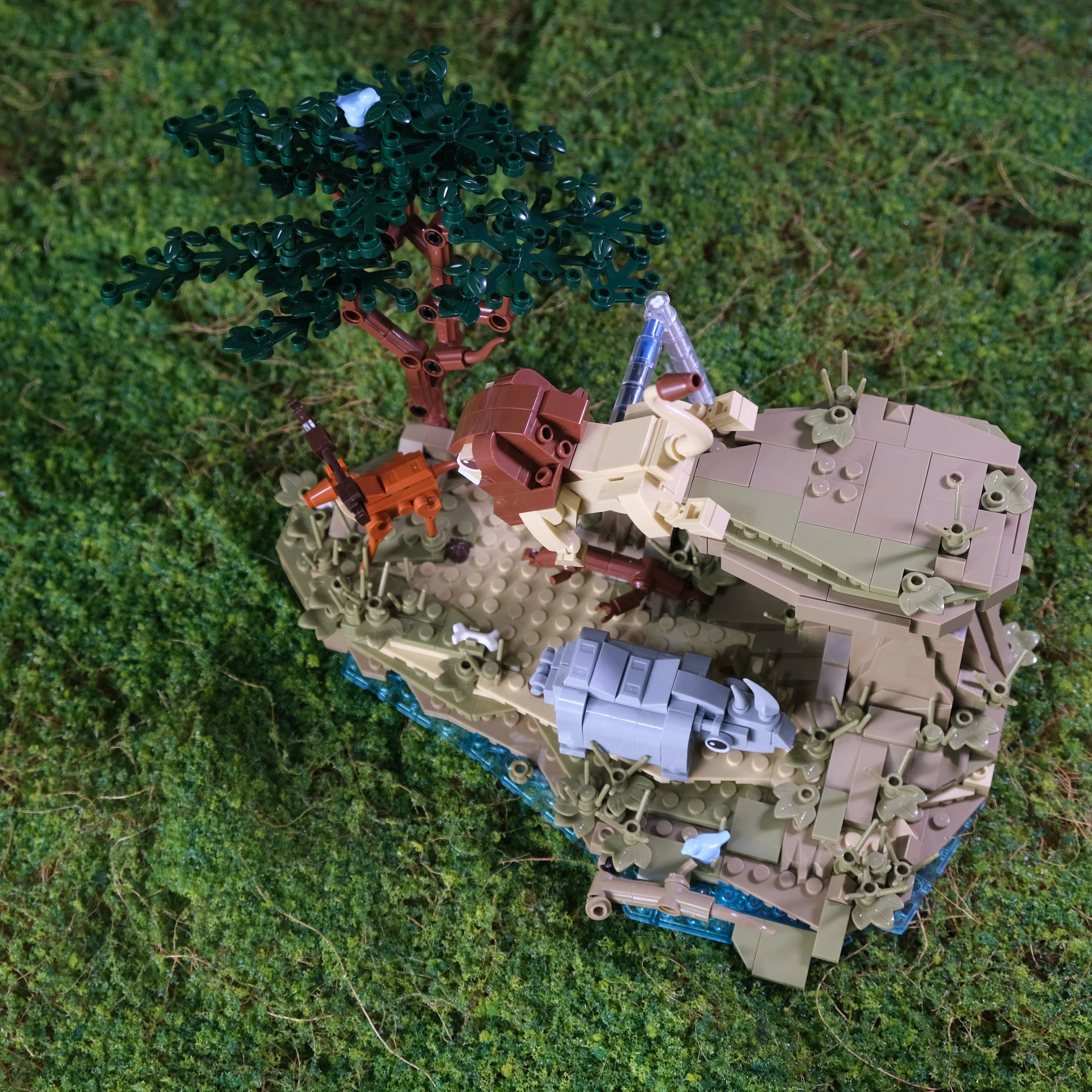 755PCS Creative Tropical Forest Building Blocks Cute Animal Lion Zoo Model Bricks Assemble Toys Birthday Gift for Adults Kids 755PCS Creative Tropical Forest Building Blocks Cute Animal Lion Zoo Model Bricks Assemble Toys Birthday Gift for Adults Kids