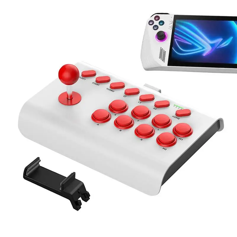 

Arcade Fight Stick Joystick Universal Portable Arcade Game Fighting Joystick With Turbo/Macro Functions Nostalgic Street Fighter