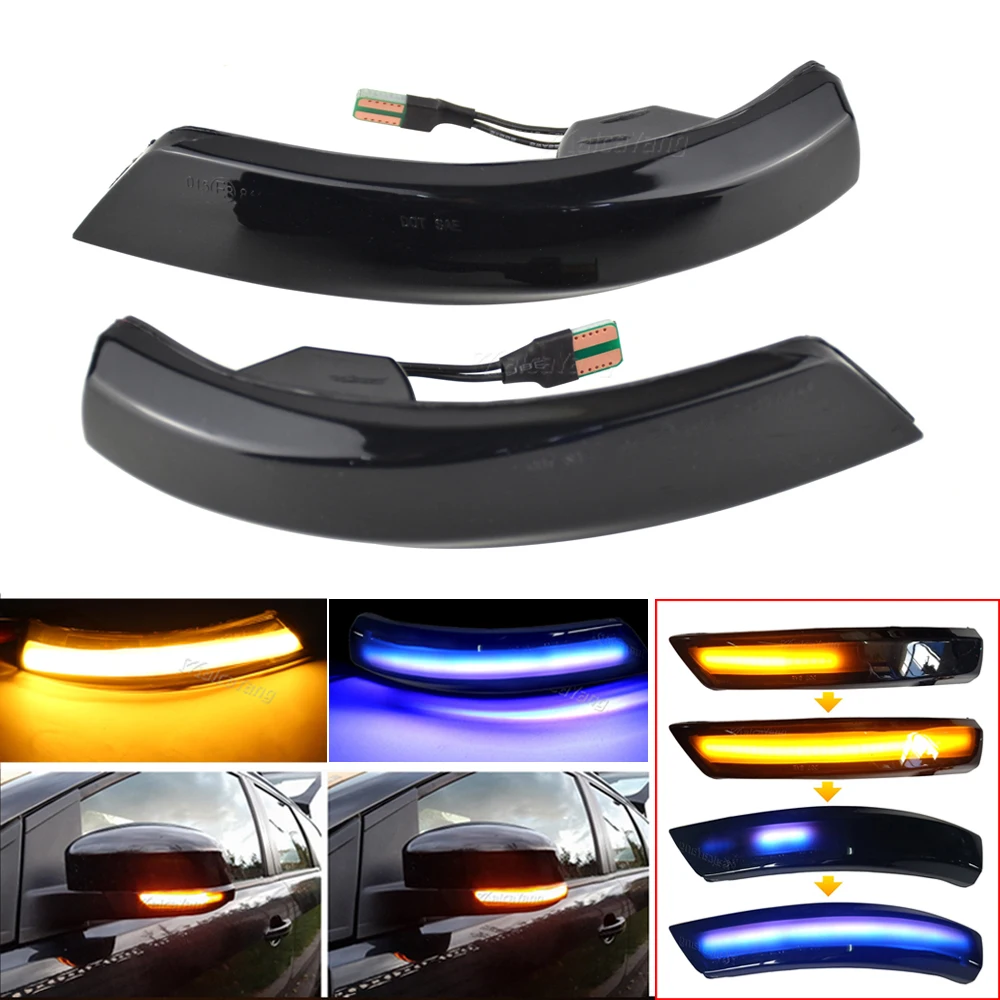 Flowing Turn Signal Light LED Side Wing Rearview Mirror Dynamic Indicator Blinker For Ford Focus 2 MK2 /3 MK3 3.5 For Mondeo MK4
Flowing Turn Signal Light LED Side Wing Rearview Mirror Dynamic Indicator Blinker For Ford Focus 2 MK2 /3 MK3 3.5 For Mondeo MK4