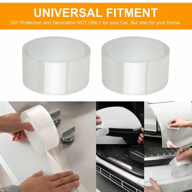 SEAMETAL Door Threshold Protective Film Transparent Car Sticker Anti-scratch Door Edge Protective Sticker Universal Trunk Bumper
SEAMETAL Door Threshold Protective Film Transparent Car Sticker Anti-scratch Door Edge Protective Sticker Universal Trunk Bumper