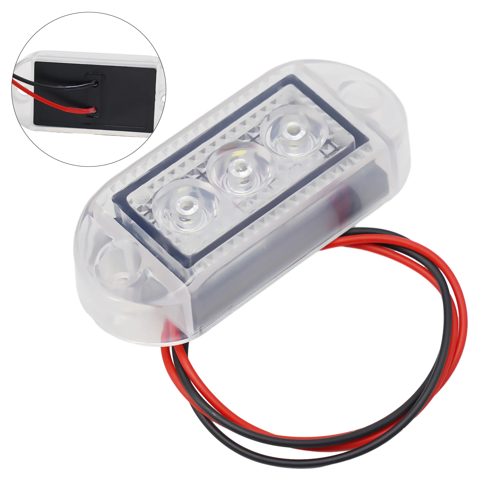 1PC Warning Light LED Trailer Truck Yellow White Red Green Blue 3 LED Side Marker Lamp Rear Light 12V 24V Truck Accessorie
1PC Warning Light LED Trailer Truck Yellow White Red Green Blue 3 LED Side Marker Lamp Rear Light 12V 24V Truck Accessorie