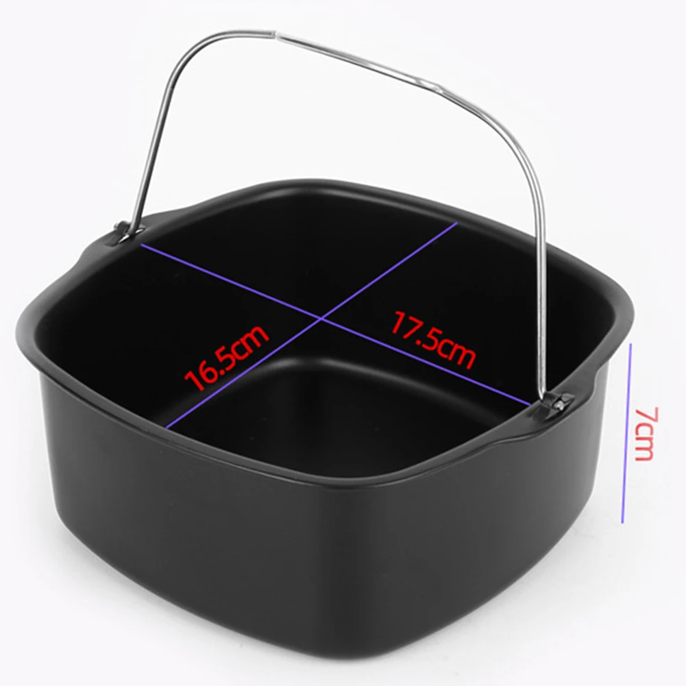 Kitchen Tools Cake Basket Cake Baking Tray Cake Molds For Baking Dish Non-stick Air Fryer Accessories Airfryer High Quality
Kitchen Tools Cake Basket Cake Baking Tray Cake Molds For Baking Dish Non-stick Air Fryer Accessories Airfryer High Quality