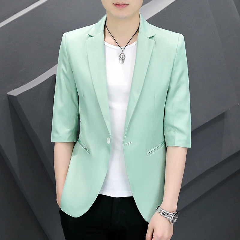 The Main Promotion of Summer Burst Shirts Casual Fashion Sleeved Suits All Match Personality Comfortable Handsome Men's Clothing
The Main Promotion of Summer Burst Shirts Casual Fashion Sleeved Suits All Match Personality Comfortable Handsome Men's Clothing