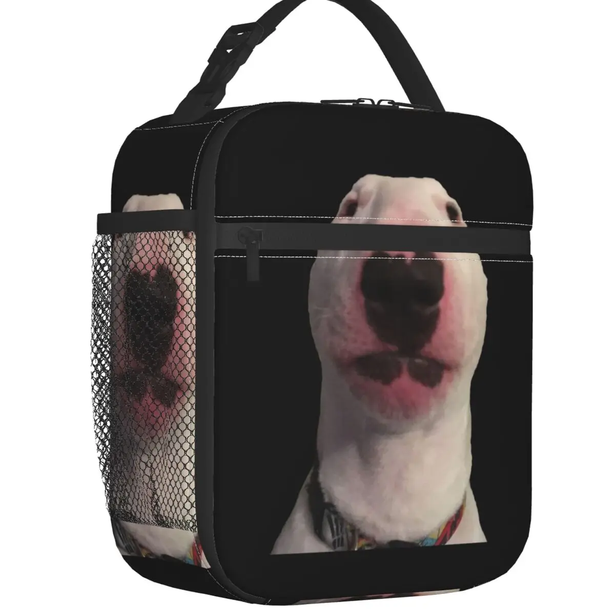 

Изолированная сумка для ланча с забавным мемом для собаки Бультерьера, водонепроницаемая Термосумка для пикника на открытом воздухе, коробка для бенто для женщин и детей