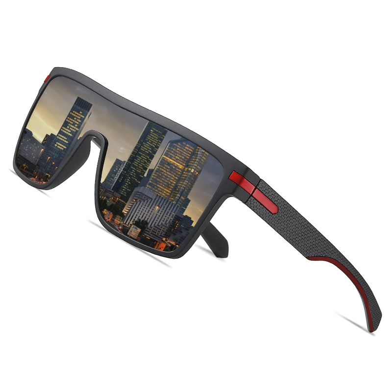 

Classic Square Polarized Sunglasses Men Women Vintage Oversized Sun Glasses Brand UV400 For Sports Travel Driver Gafas De Sol