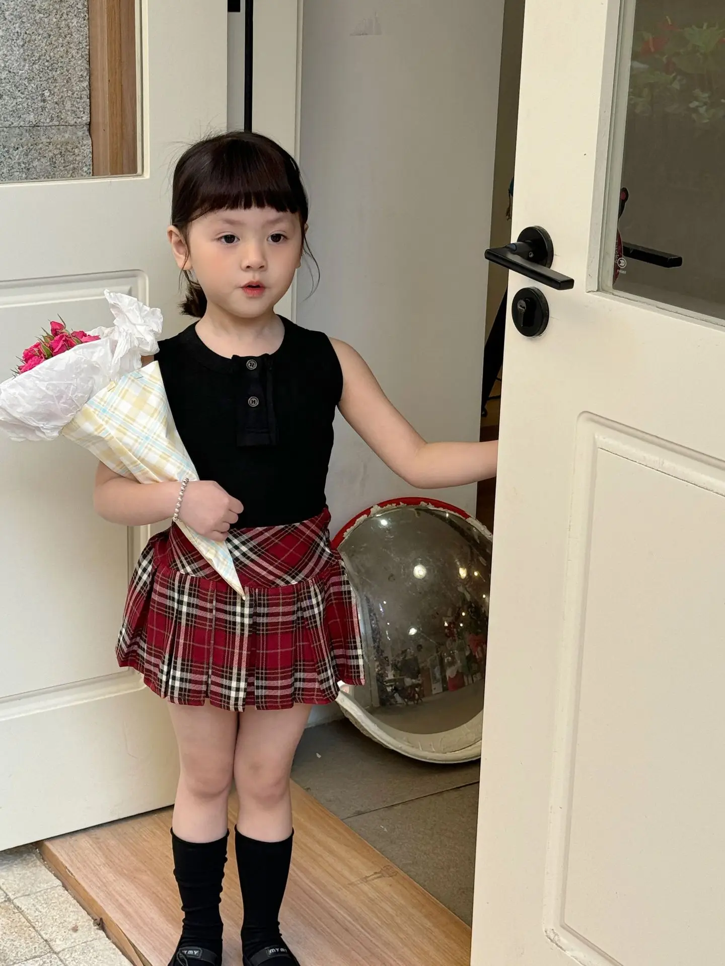 2025 Summer New Children Sleeveless T Shirts Girls Solid Casual Vest Thin Cotton Baby Girl Striped Sling Tops Kids Clothes 3 Sa53cdb76d6c14f2890bcef5284d3ebd2C