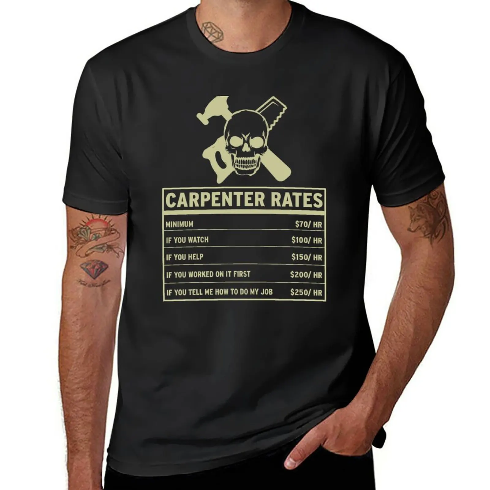 CARPENTER HOURLY RATES T-Shirt customizeds boys whites plus sizes mens vintage t shirts
CARPENTER HOURLY RATES T-Shirt customizeds boys whites plus sizes mens vintage t shirts