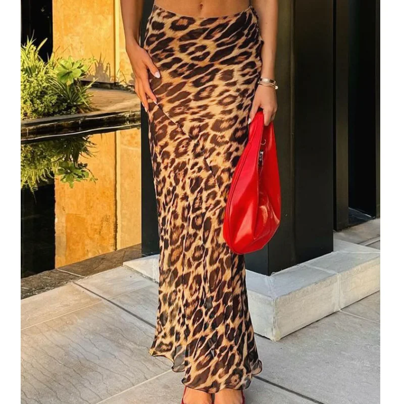Leopard Printed See Through Skirt For Women Sexy Vintage Lace 2024 Spring Chic High Waist Hip Wrapped Slim Skirts
Leopard Printed See Through Skirt For Women Sexy Vintage Lace 2024 Spring Chic High Waist Hip Wrapped Slim Skirts