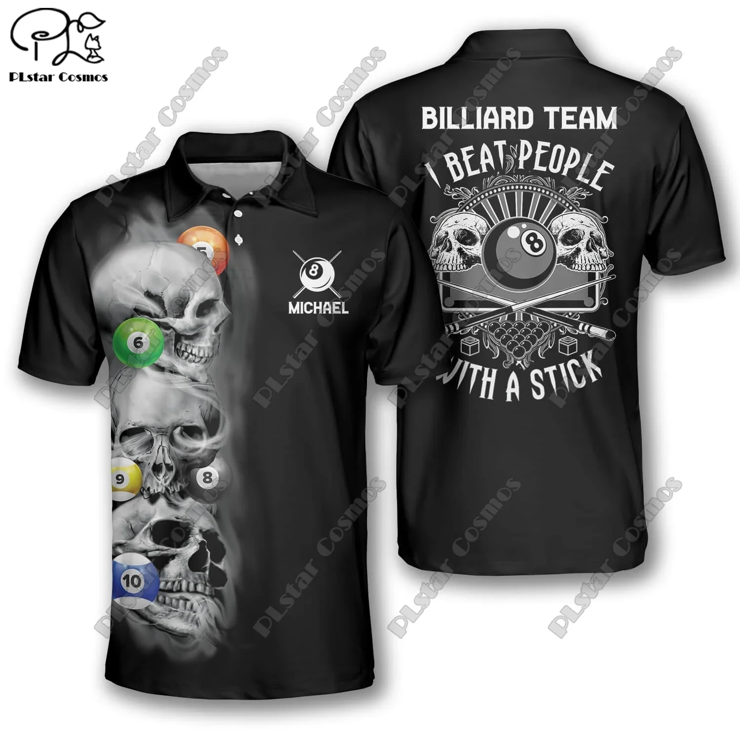 3D Printing Billiard 8 9 Ball Skull Polo Shirt Harajuku Streetwear Summer Tops Sleeveless T-Shirt Fitness Unisex Clothing New 6
3D Printing Billiard 8 9 Ball Skull Polo Shirt Harajuku Streetwear Summer Tops Sleeveless T-Shirt Fitness Unisex Clothing New 6