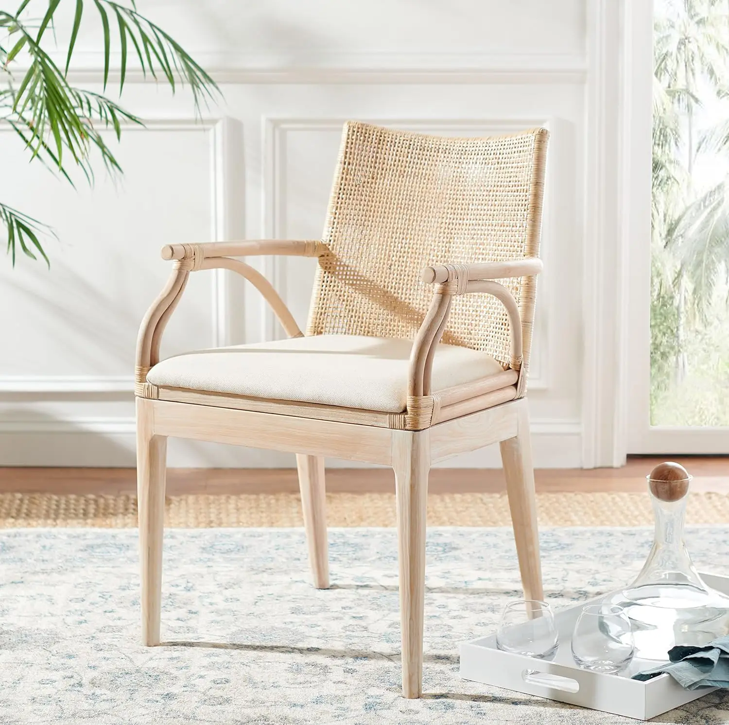Gianni Natural Wash/White Cushion Living Dining Room Bedroom Office Foyer Arm Chair
Gianni Natural Wash/White Cushion Living Dining Room Bedroom Office Foyer Arm Chair