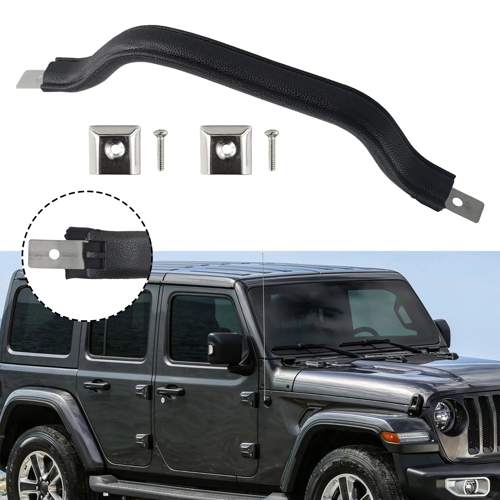 Part Pull Strap 55009801K Plastic Pull Strap Accessories Door Handle For Jeep CJ5 CJ7 CJ8 For Wrangler YJ Durable
Part Pull Strap 55009801K Plastic Pull Strap Accessories Door Handle For Jeep CJ5 CJ7 CJ8 For Wrangler YJ Durable