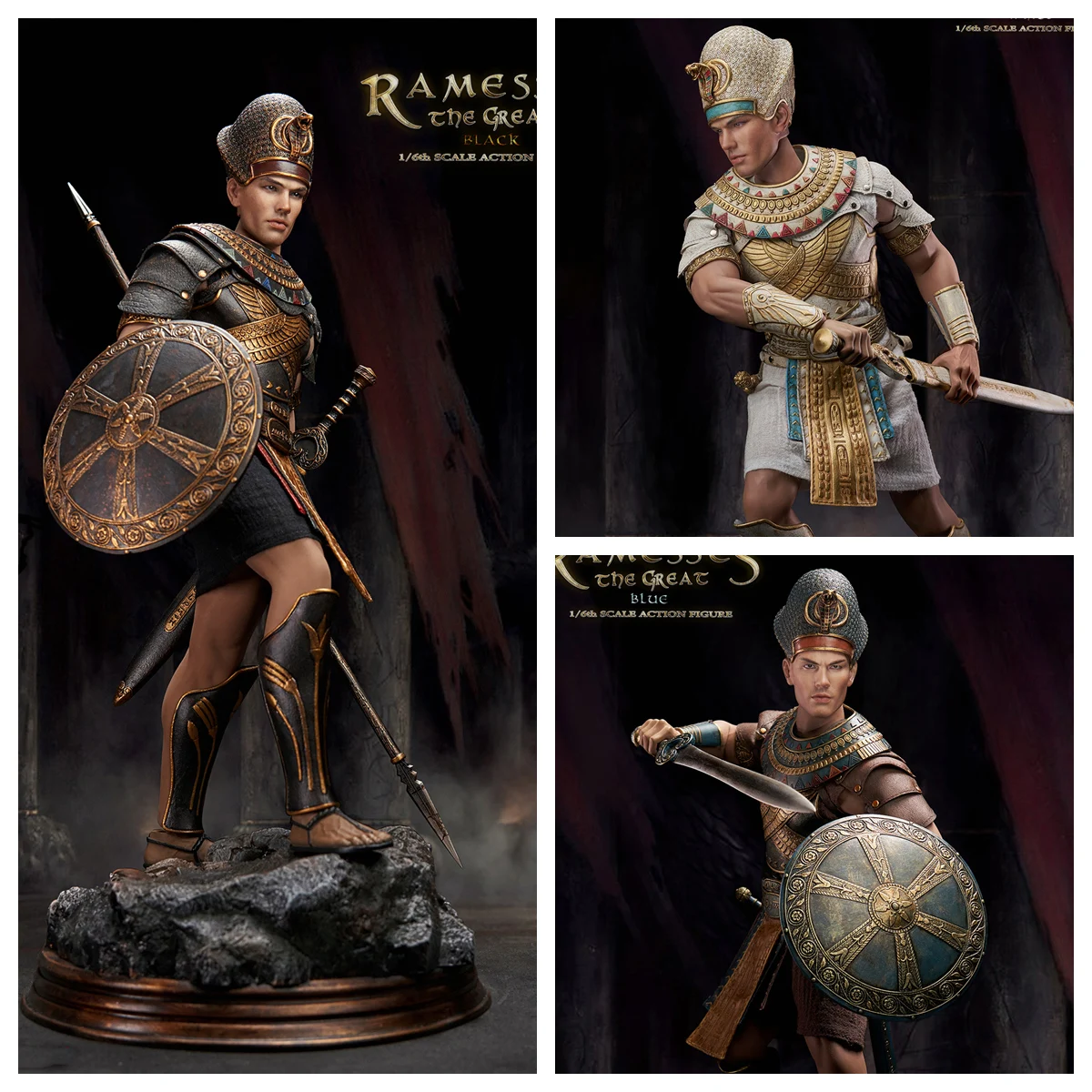 1/6 Scale Seamless Body Action Figure Doll Pharaoh of Egypt Ramesses The Great 12" Super Flexible Collectible Figure Model Toy
1/6 Scale Seamless Body Action Figure Doll Pharaoh of Egypt Ramesses The Great 12" Super Flexible Collectible Figure Model Toy