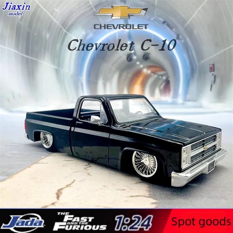 Модель автомобиля из сплава для Chevrolet pickup C10, Jada1:24, коллекция подарков для детей
Модель автомобиля из сплава для Chevrolet pickup C10, Jada1:24, коллекция подарков для детей