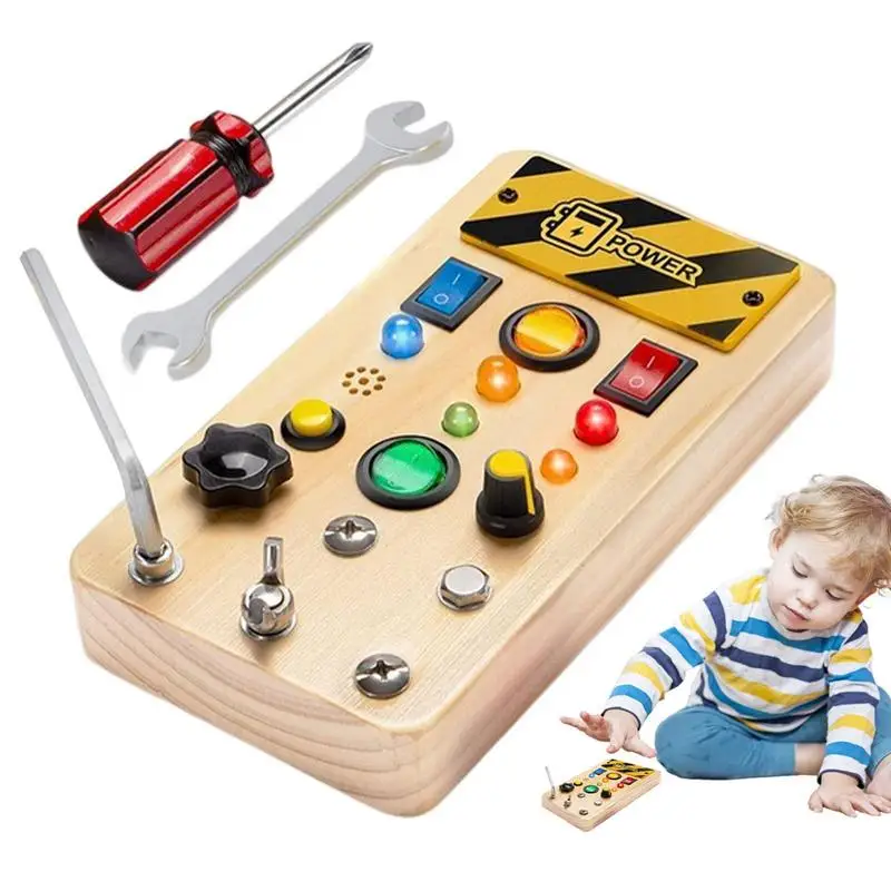 Sensory Board Sensory Educational Toys For Toddler Educational Learning Toy With LED Light Portable Switches Sensory Board For
Sensory Board Sensory Educational Toys For Toddler Educational Learning Toy With LED Light Portable Switches Sensory Board For