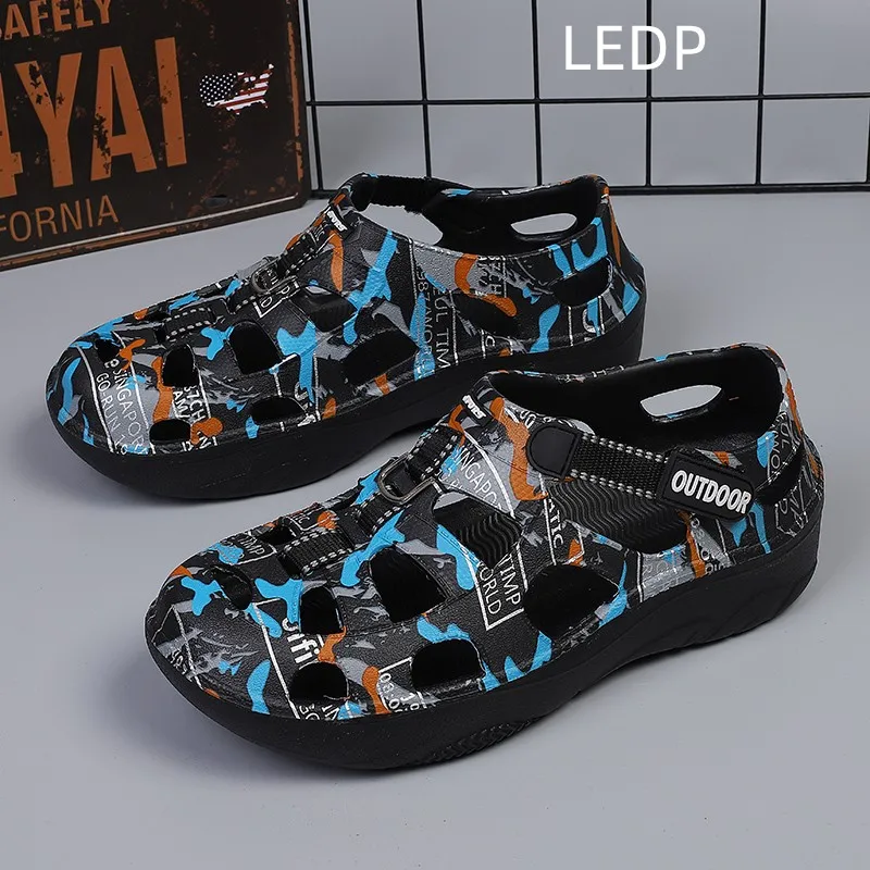 Thick-soled Men's Outdoor Mountaineering Sandals Wading Non-slip Beach Shoes Men's Lightweight Waterproof Comfortable Trend
Thick-soled Men's Outdoor Mountaineering Sandals Wading Non-slip Beach Shoes Men's Lightweight Waterproof Comfortable Trend