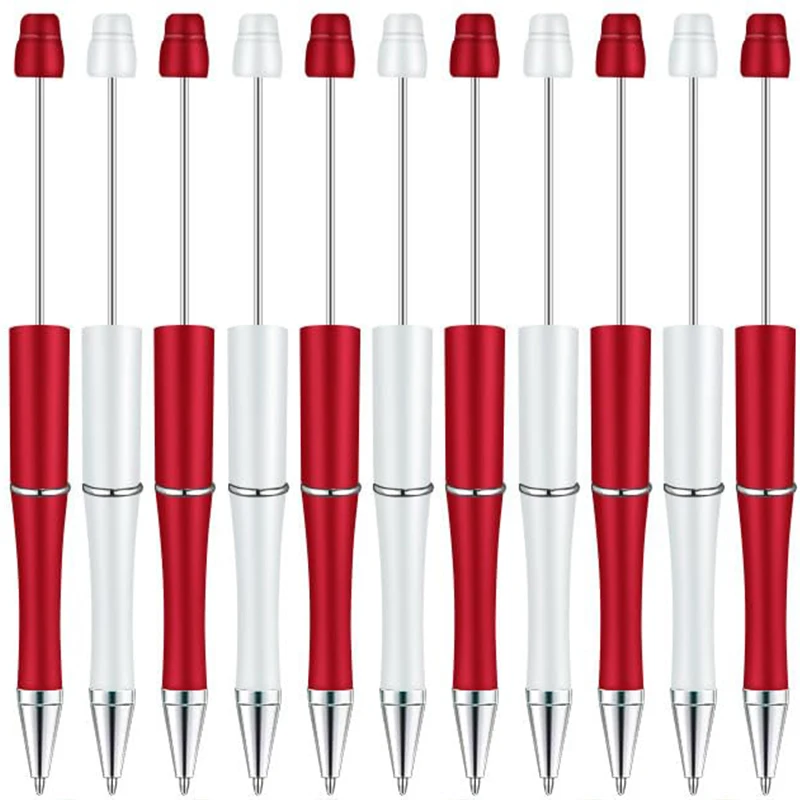 50Pcs Beadable Pens Bead Ballpoint Pen Black Ink Beaded Pens Multicolor Pen for DIY Kid Student Office School Supplies
50Pcs Beadable Pens Bead Ballpoint Pen Black Ink Beaded Pens Multicolor Pen for DIY Kid Student Office School Supplies