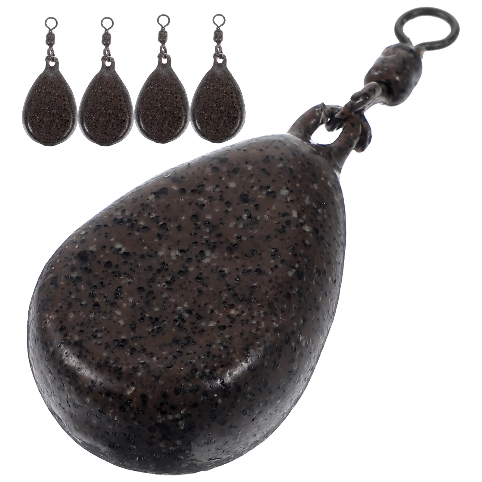 5 Pcs Carp Fishing Weights Tackle Drop Shot American Style Sinkers Iron with Rings Supplies
5 Pcs Carp Fishing Weights Tackle Drop Shot American Style Sinkers Iron with Rings Supplies