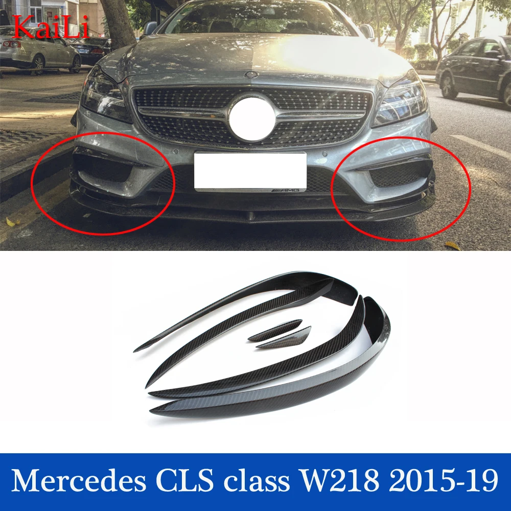 For Mercedes CLS Class W218 CLS400 CLS550 Sport Model 2015-2019 Real Carbon Canard Front Splitter Bumper Fender Trim Air Vent
For Mercedes CLS Class W218 CLS400 CLS550 Sport Model 2015-2019 Real Carbon Canard Front Splitter Bumper Fender Trim Air Vent