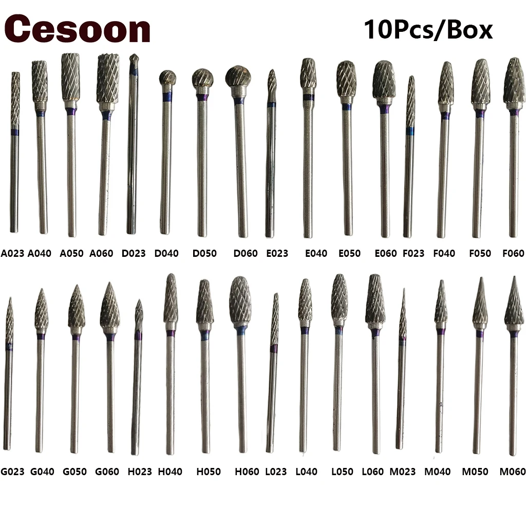 10Pcs Dental Tungsten Carbide Burr Rotary File Tungsten Steel Cutter Grinding Head Drill Metal Milling Polishing Abrasive Tools
10Pcs Dental Tungsten Carbide Burr Rotary File Tungsten Steel Cutter Grinding Head Drill Metal Milling Polishing Abrasive Tools