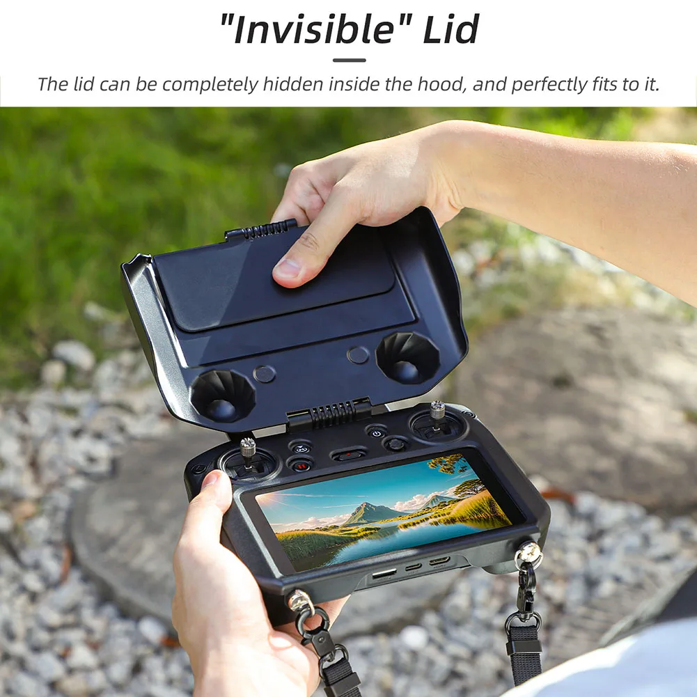Protect Your For RC PRO with Sunnylife Sunshade Shield Double Damped Shaft Blinder Prevent Extrusion and Scratch
Protect Your For RC PRO with Sunnylife Sunshade Shield Double Damped Shaft Blinder Prevent Extrusion and Scratch