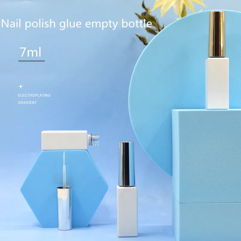 7ml Empty Nail gel Container Bottles Nail Polish bottles Small Square White Glass Nail Oil Bottles Pull Line Glue Glass Bottle
7ml Empty Nail gel Container Bottles Nail Polish bottles Small Square White Glass Nail Oil Bottles Pull Line Glue Glass Bottle