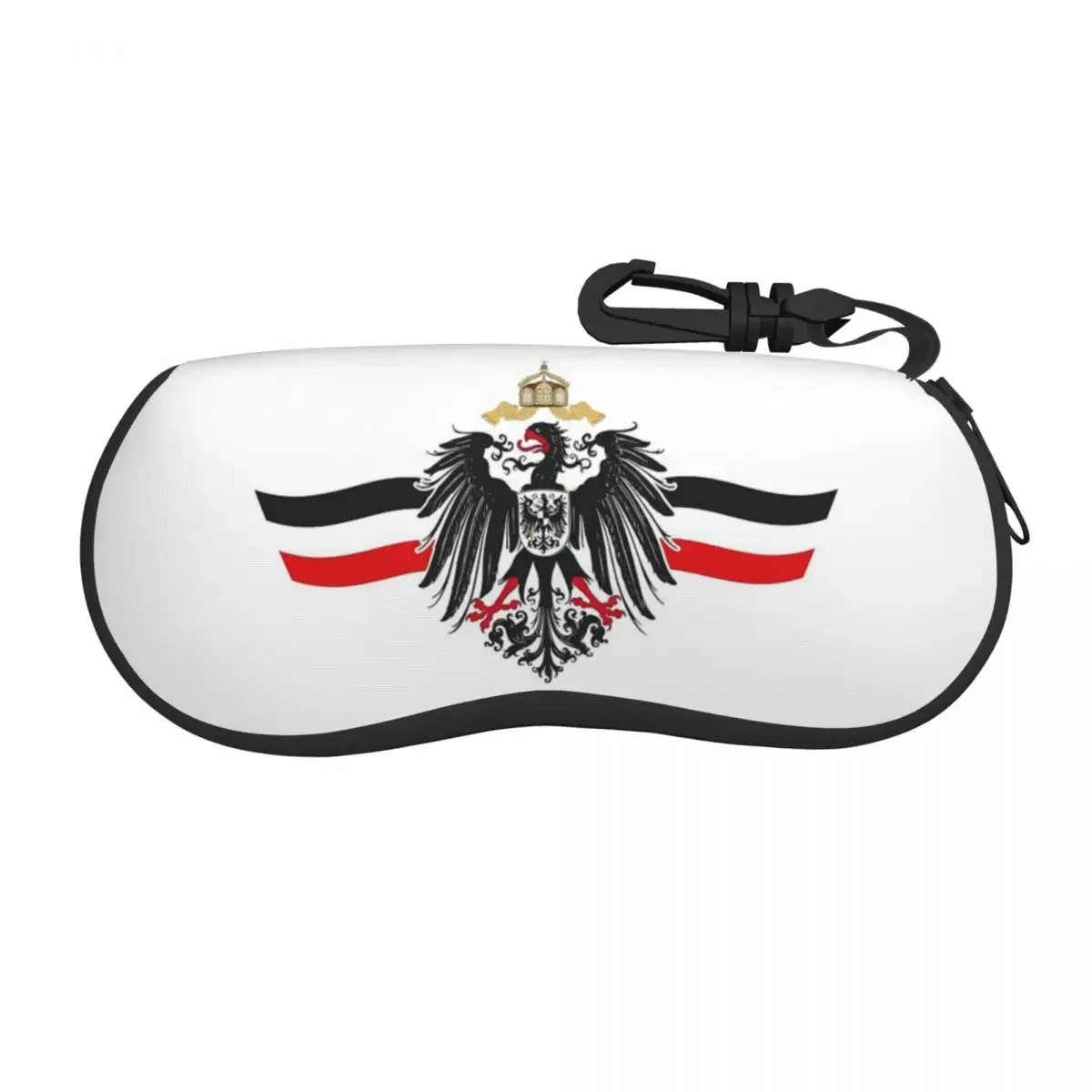 German Empire Flag Imperial Eagle Glasses Case Pouch Germany Eyewear Storage Box Outdoor Portable Anti-Pressure Sunglasses Bag
German Empire Flag Imperial Eagle Glasses Case Pouch Germany Eyewear Storage Box Outdoor Portable Anti-Pressure Sunglasses Bag