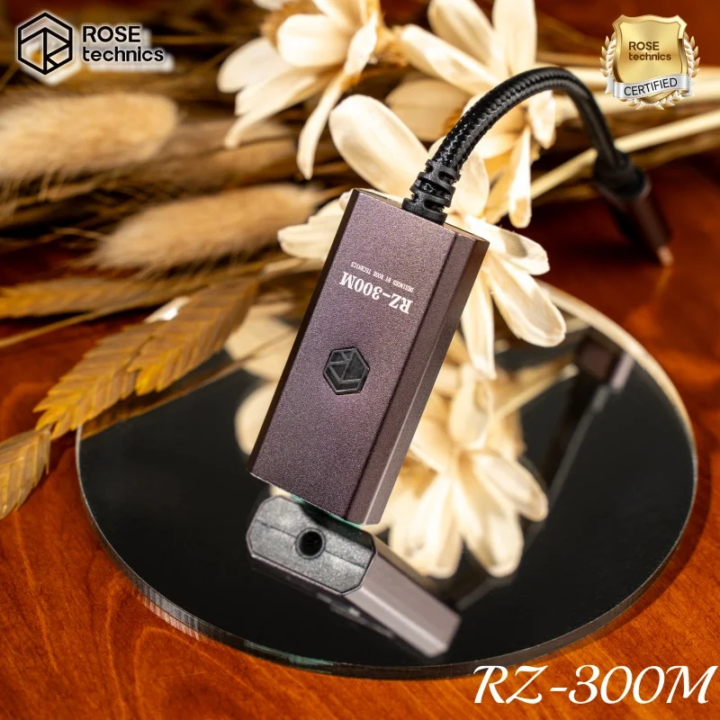 Roseselsa RZ-300M DAC/Amplifier Type-C to 3.5mm headphone adapter with HiFi decoding and amplification functionality
Roseselsa RZ-300M DAC/Amplifier Type-C to 3.5mm headphone adapter with HiFi decoding and amplification functionality
