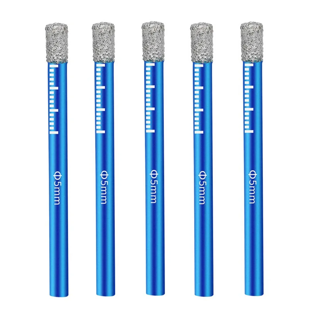 5pcs 65mm Dry Drill Bit 5mm Round Shank Drilling Tools For Ceramic Marble Granite Tile Glass Hole Opener
5pcs 65mm Dry Drill Bit 5mm Round Shank Drilling Tools For Ceramic Marble Granite Tile Glass Hole Opener