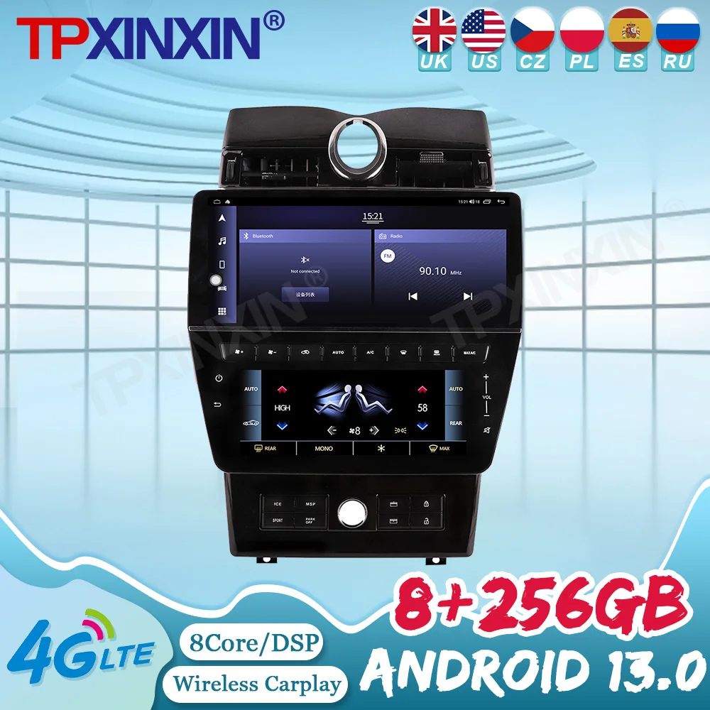 9" Android 13 Car Radio For Maserati Quattroporte 2008-2012 DVD Multimedia Video Player Stereo Auto GPS Navigation Carplay 5G
9" Android 13 Car Radio For Maserati Quattroporte 2008-2012 DVD Multimedia Video Player Stereo Auto GPS Navigation Carplay 5G