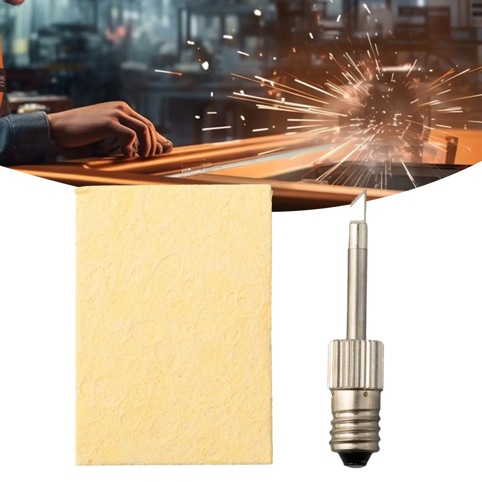 Welding Tools Soldering Iron Tip Set (Approx. ) 50 Mm/1.97 Inches 2pcs Set Resistant Corrosion Silver Steel Park
Welding Tools Soldering Iron Tip Set (Approx. ) 50 Mm/1.97 Inches 2pcs Set Resistant Corrosion Silver Steel Park