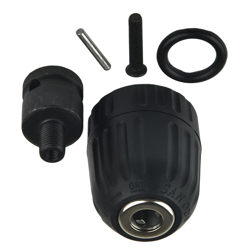 Locking Drill Chuck /8-24UNF 0.8-10mm/0.031"-0.39" Black Brand New Durable For Power 1050W More Impact Drill
Locking Drill Chuck /8-24UNF 0.8-10mm/0.031"-0.39" Black Brand New Durable For Power 1050W More Impact Drill