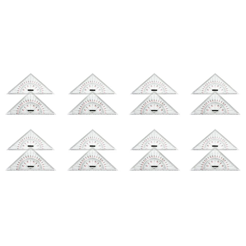 

16X Chart Drawing Triangle Ruler For Ship Drawing 300Mm Large-Scale Triangle Ruler