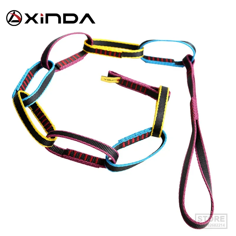 

XINDA оборудование для скалолазания на открытом воздухе, гибочное кольцо, слинг, ромашка, веревка, нейлоновая ромашка, индивидуальная анкерная система