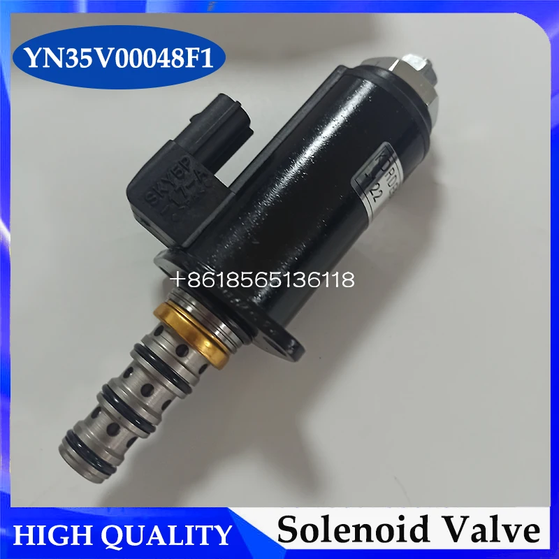 

SK210-8 SK200-8 Hydraulic Pump Solenoid Valve YN35V00048F1 KDRDE5K-31/30C50-122 for Kobelco Excavator Parts